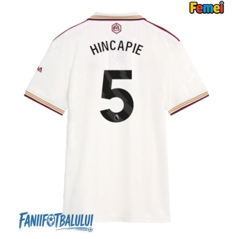 Arsenal Piero Hincapie #5 Tricou Fotbal Replică 2025-26 Femei Treilea